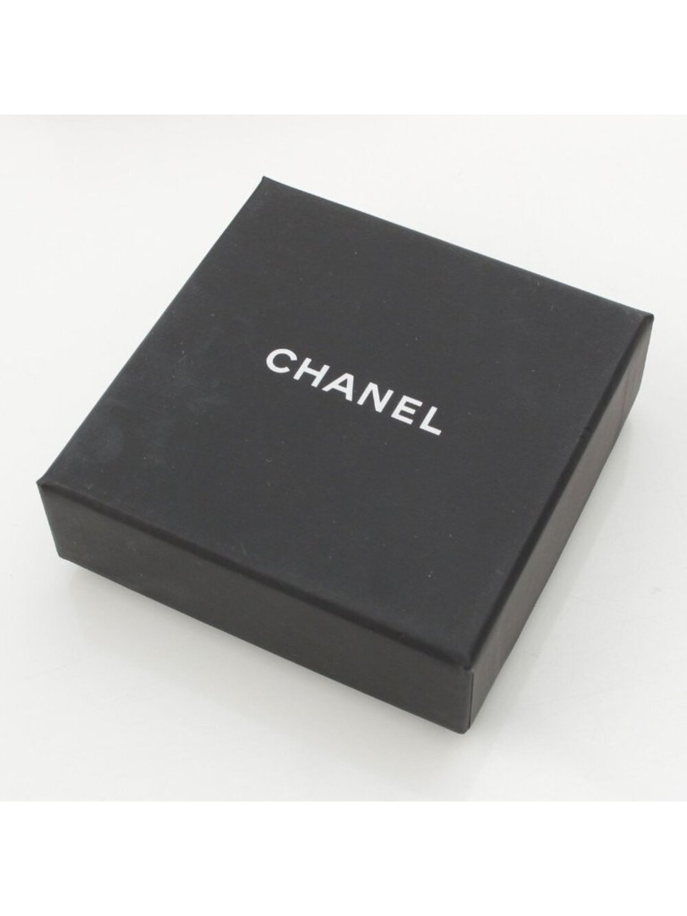 Chanel Metal Rhinestone CC Logo Brooch Gold - Picture 10 of 10